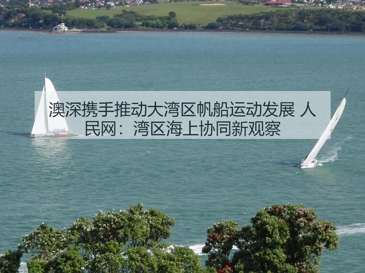 澳深携手推动大湾区帆船运动发展：湾区海上协同新观察